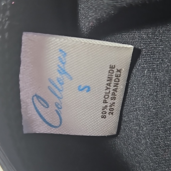 Colloyes SwimwearAdjustable Bandeau Bikini Set Splicing Color Two Piece Bathing - Picture 5 of 6